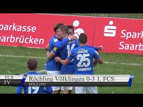 SV Röchling Völklingen - 1. FC Saarbrücken - Spielzusammenfassung (22. Spieltag)