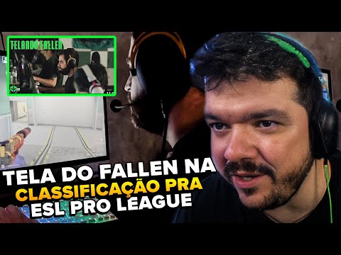 GAULES REAGE: Telando FalleN vs 00Nation na Nuke - VLOG DA IMPERIAL | CORTES DO GAULES