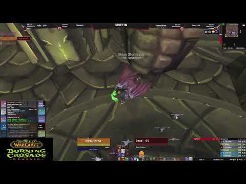 TBC Classic WoW - Black Temple - Bear Tank - Griftin