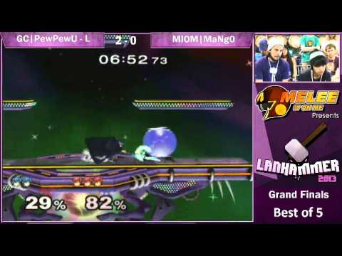 LanHammer 2013 Melee Top 8 GF - PewPewU (Marth) vs Mango (Red Marth)