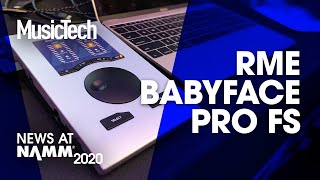 Video thumbnail for RME Babyface Pro FS: What's new? by MusicTech