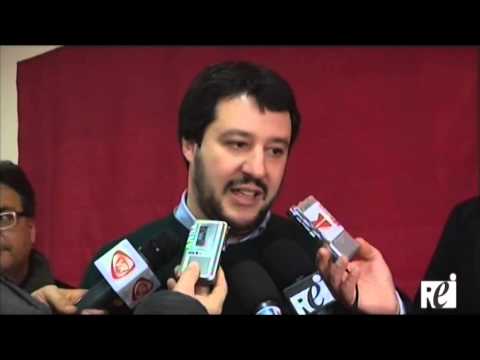 Matteo Salvini a Viagrande (CT) - Servizio Rei Tv