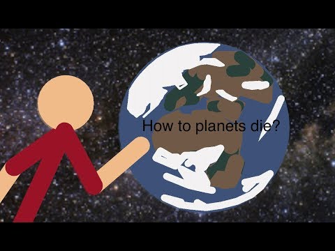 How do planets die?