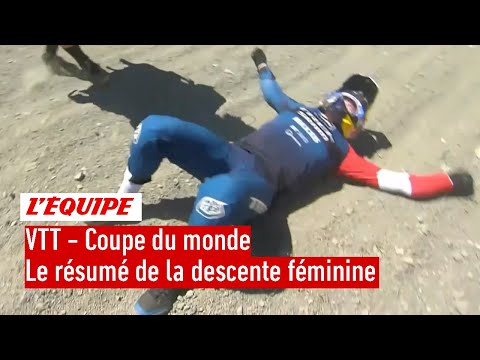 VTT - Coupe du monde : Höll rafle la descente féminine, Nicole malchanceuse - Le résumé