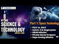 PT 365 Vision IAS Science & Technology Video Timestamps