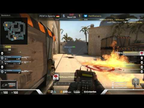 GOCL S3: PENTA vs HellRaisers @de_mirage [EN]