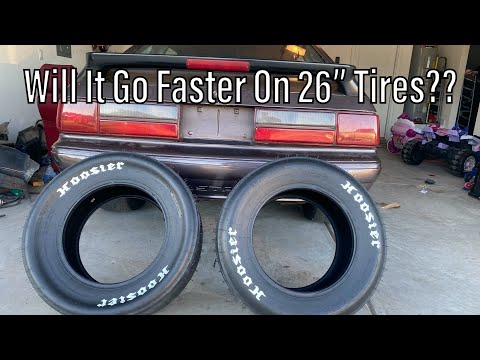 Will we go faster on shorter tires?? Changing from 28x10.5's to 26x8.5's