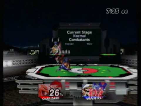 SSBB - SamuraiPanda (Pokemon Trainer) vs Omniswell (Wario) 1