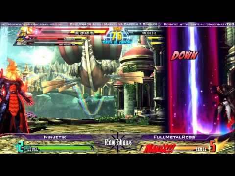 Epic Khaos April - MvC3 Singles - Ninjetik vs FullMetalRoss