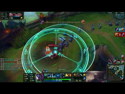 League of Legends: Trundle Top Lane Gameplay (Rakan went top lane???)