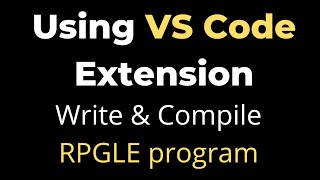 Download the video "Using VS Code Extension to write and compile RPGLE code | code for ibmi | yusy4code"