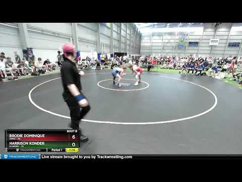 152 Lbs Round 2 (8 Team) - Brodie Dominique, Ohio Vs Harrison Konder, Illinois 6bf5
