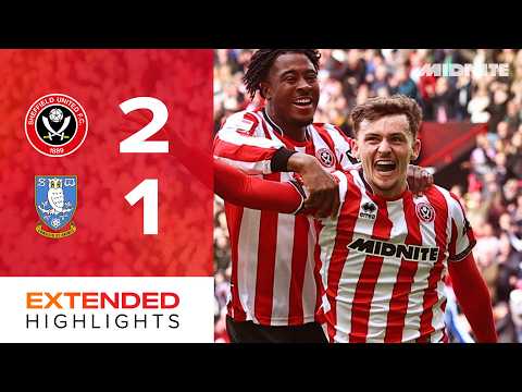 Sheffield United 2-1 Sheffield Wednesday | Extended EFL Championship highlights