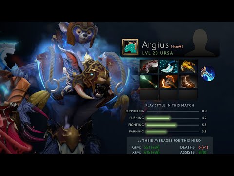 Dota 2 Replay 7.32D Argius's Ursa Another NA Team vs DogChamp