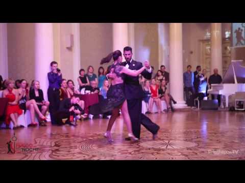  Christian Marquez  and  Virginia Gomez  are  dancing  at  Fuego de la Noche Kazan  in  2016