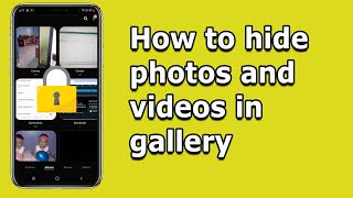 2 ways to hide private photos from gallery of android device (With or without app) | Google Photos