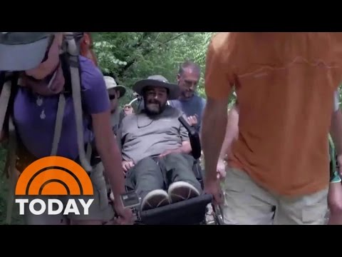 Lifelong Friends Share Inspiring 500-Mile Journey With One In A Wheelchair | TODAY