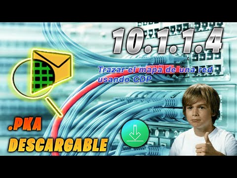 cisco 10.1.1.4 Packet Tracer: Trazar el mapa de una red usando CDP