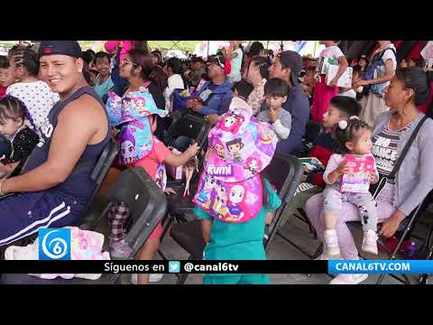 Video: Valle de Chalco celebra a la niñez con juegos, regalos y convivencia familiar