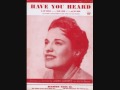 Joni James - Have You Heard (1952)