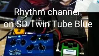 Video thumbnail for Harley Benton Fusion + Seymour Duncan Twin Tube Blue + TS9 and... by Dandy and The Cosmic Official