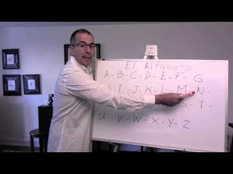 The alphabet in Spanish - El Alfabeto en español
