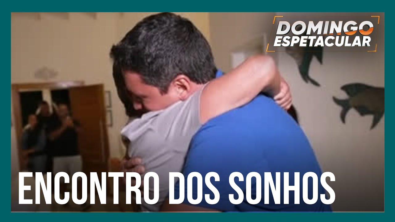 Emocionante: homem que recebeu transplante de medula realiza sonho de conhecer o doador