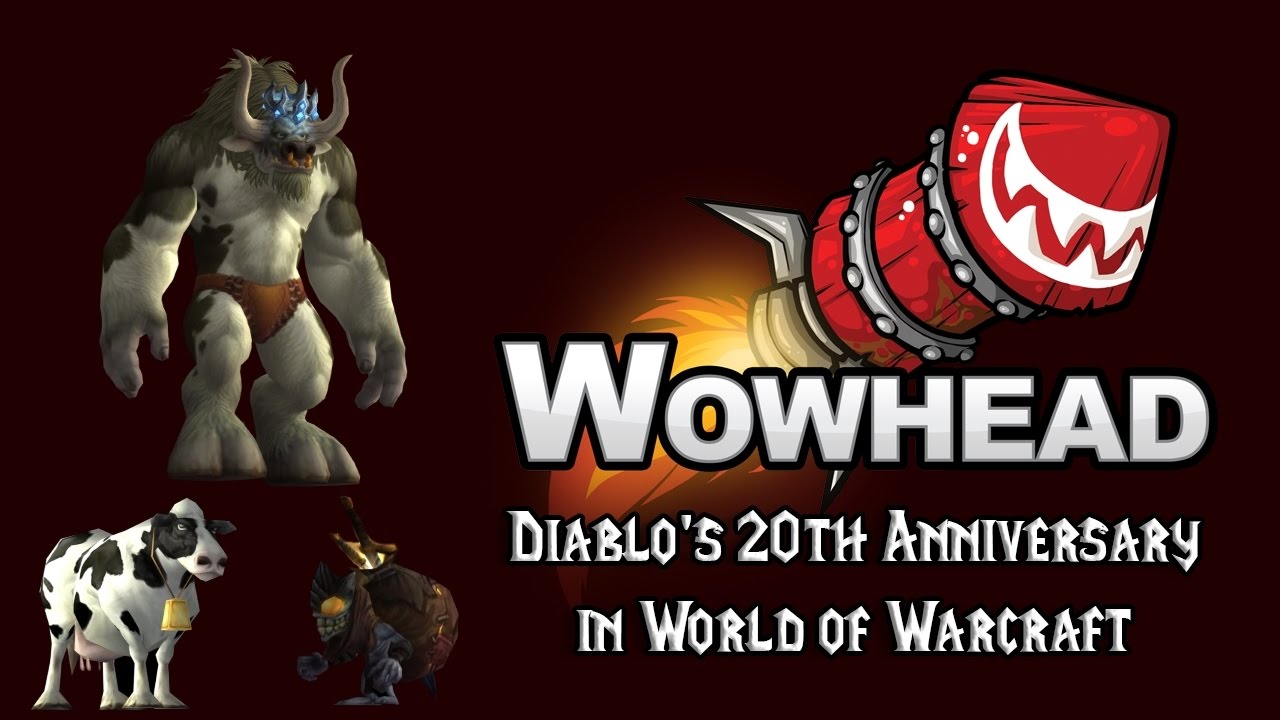 Secret Cow Level - Diablo's 20th Anniversary in WoW - YouTube