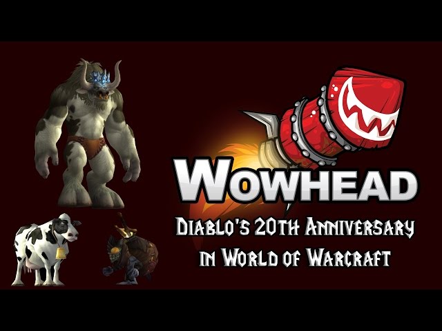 Secret Cow Level - Diablo's 20th Anniversary in WoW