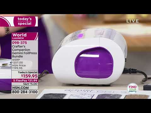 HSN | Crafter's Companion 11.06.2018 - 12 AM