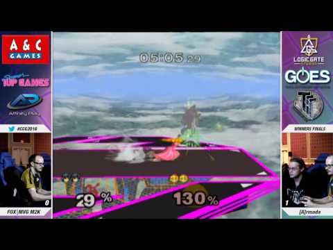 CC2016: SSBM: Winners Finals - ECHOFOX|MVG Mew2King vs [A]rmada