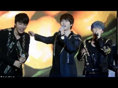 121211 Super Showcase - The Fruits Game! (Donghae Eunhyuk Kyuhyun focus)