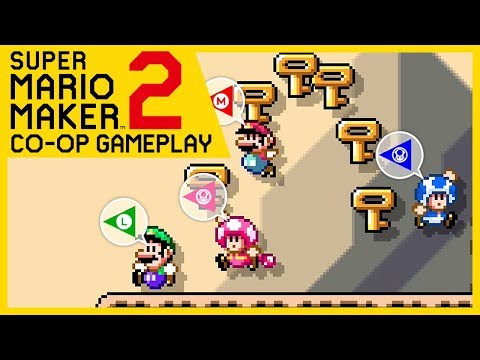 Super Mario Maker 2 - Online Multiplayer Co-op #88