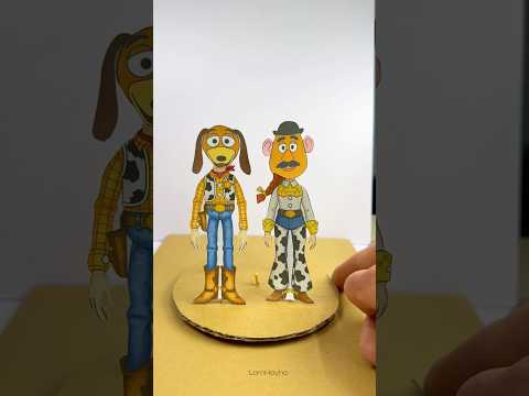 Toy Story 5 Paper Cardboard Spinning Game Puzzle