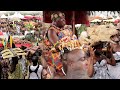 Otumfour Osei Tutu Ababio And Asante-Hemaa Arrives At The First Akwasidae In A Grand Style