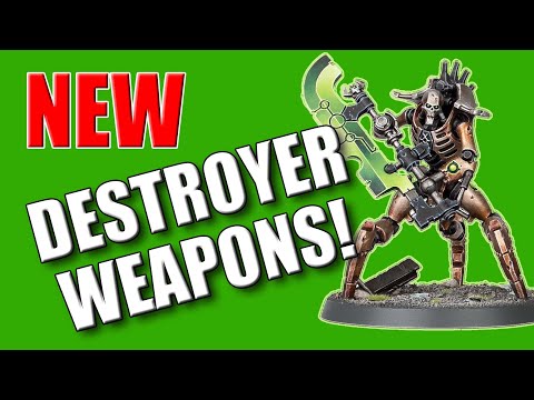 New Necron Rules - Skorpekh Destroyer Hyperphase Reap-Blade