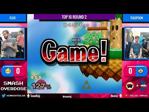 Smash Overdose 4 - Flux (Peach) vs Teaspoon (Sheik, Fox) - Top 16 Round 2