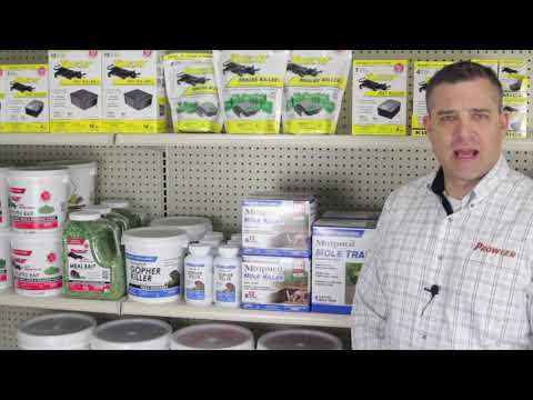 Motomco 製品概要: パート 3 - モグラとホリネズミの制御