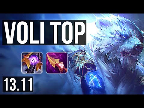 VOLI vs KAYLE (TOP) | 10/1/3, Godlike | KR Diamond | 13.11