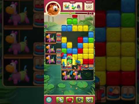 Toon Blast Level 3296 - NO BOOSTERS