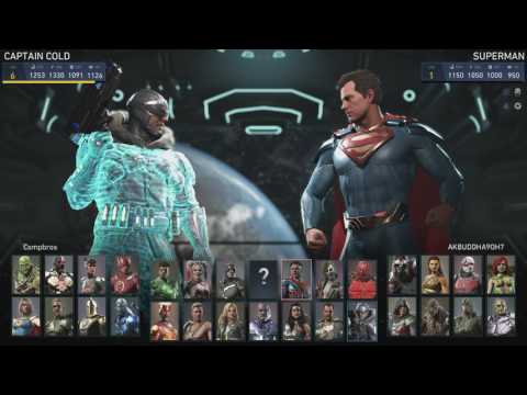 Injustice 2 Day One Online Ranked with Captain Cold - 5/16/17