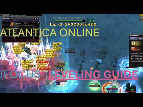 [GUIDE] Quick leveling in the Frozen Cave (leveling guide in description) - Atlantica Online