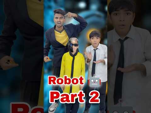 Robot part 2🤖 #badri #comedy #chiku #jagga #lessonoflife #shorts #fun #dhonisir #56