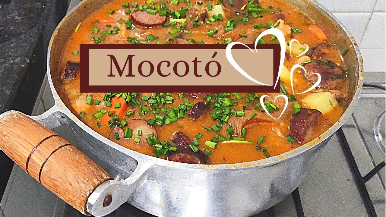 Mocotó com Feijão Branco e Legumes Delicioso 💕🍲