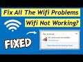 Windows 7 wifi connection problem [Fix]