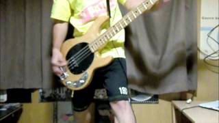 Catch A Wave Hi-STANDARD Bass cover