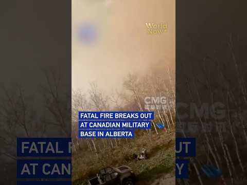 Fatal fire breaks out at Canadian military base in Alberta #worldnow
