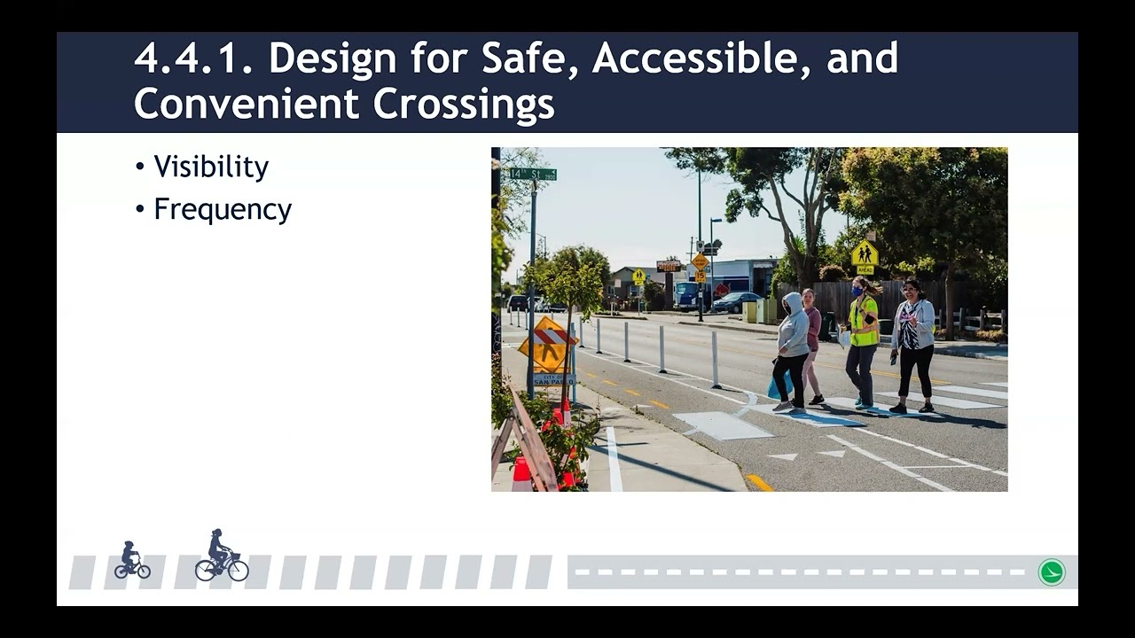 Chapter 4: Pedestrian Facilities