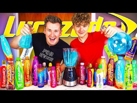 BROTHERS BLEND AND TASTE EVERY FLAVOUR OF LUCOZADE