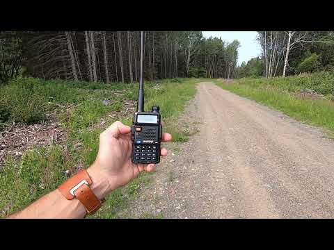 Another distance test Baofeng UV5R on 2m and 70cms